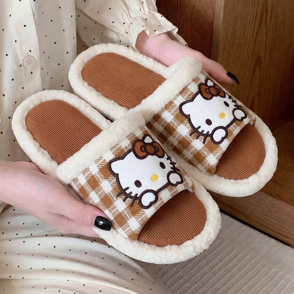 Japan Summer Festival Clothing - Cartoon Hello Kitty Girls Summer Flax