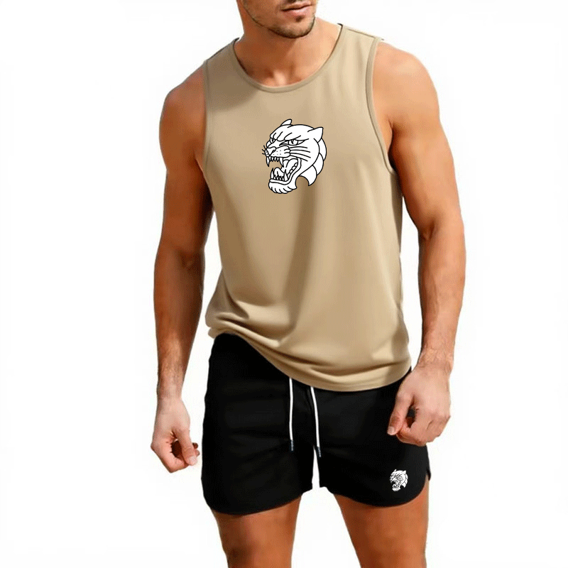 Summer Clothing Tops - Running Vest Men's Summer Gym Clothing