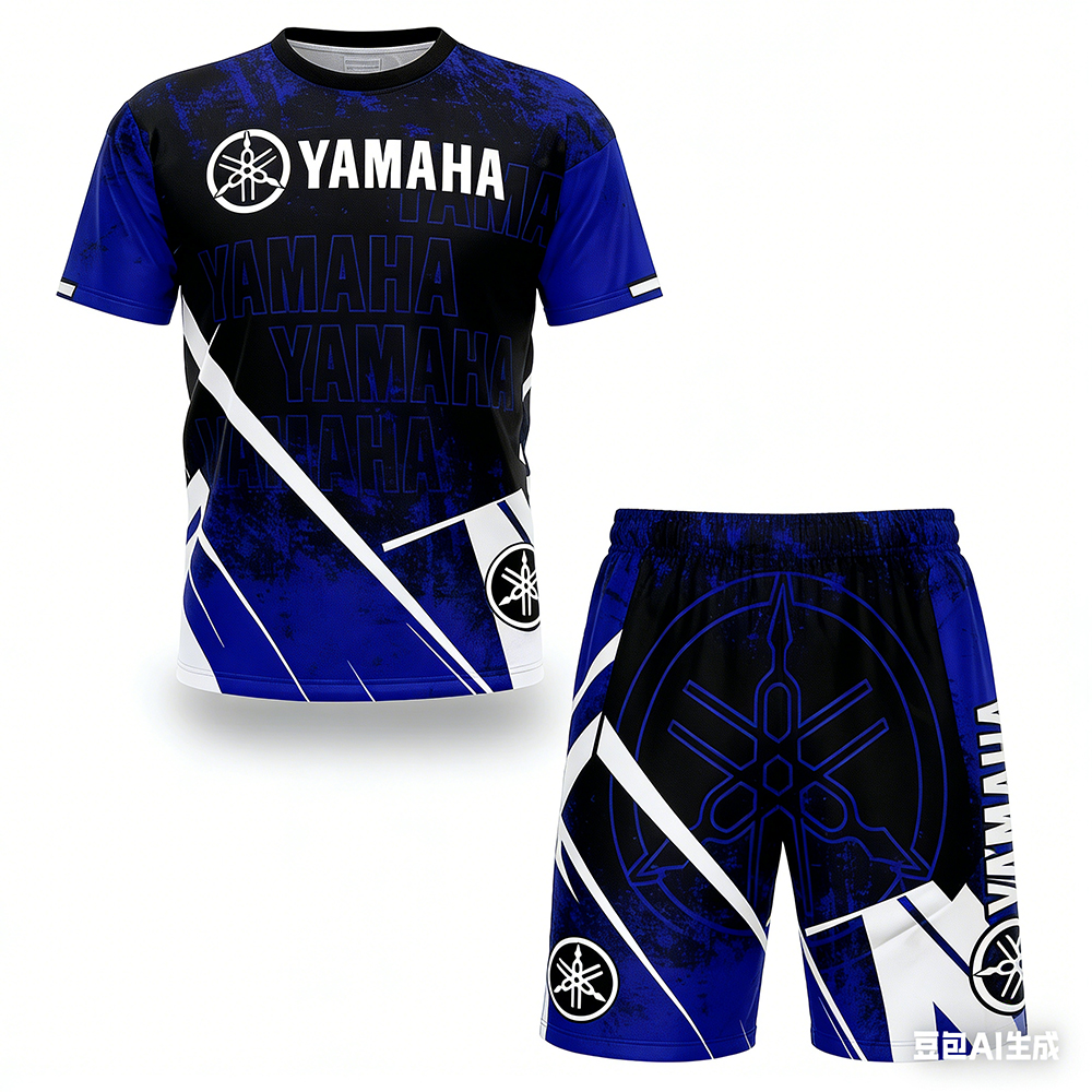 Summer Clothing For Young Men - New Summer YAMAHA Men Women Motorcycle