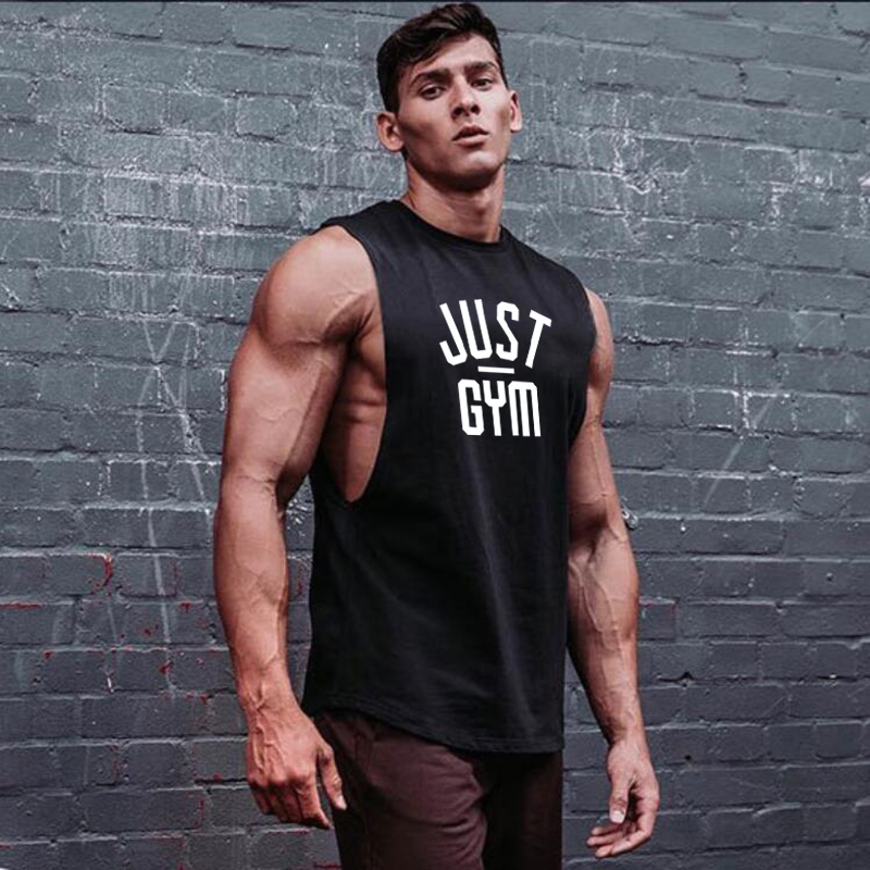 Summer Clothing Drop - Muscleguys Brand Canotte Bodybuilding Drop Armhole
