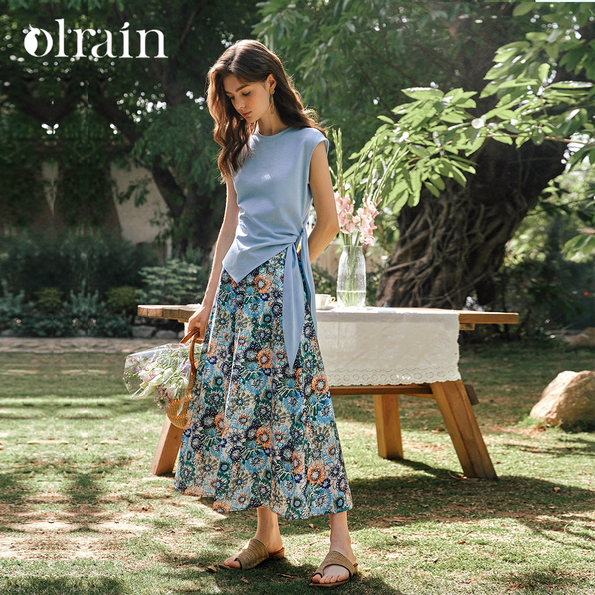 Summer Clothing Vacation - OLrain 2 Piece Sets Woman Vacation