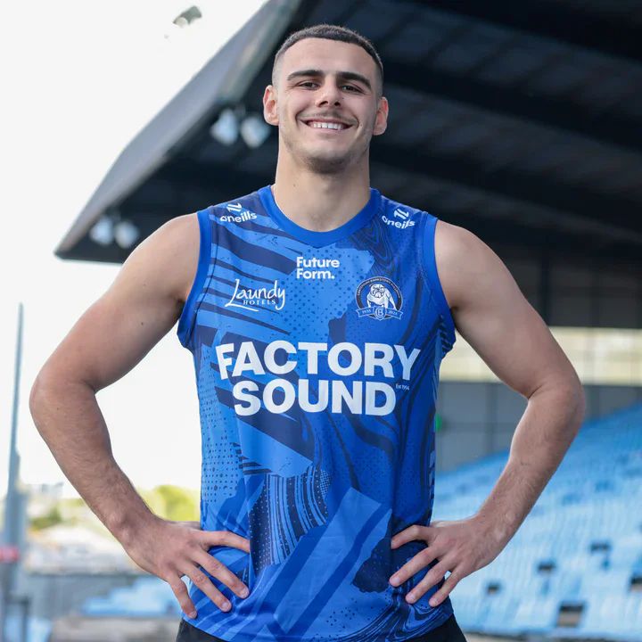 Summer Clothing Names - Bulldogs 2026 Home/Blue Training Vest (PRINT