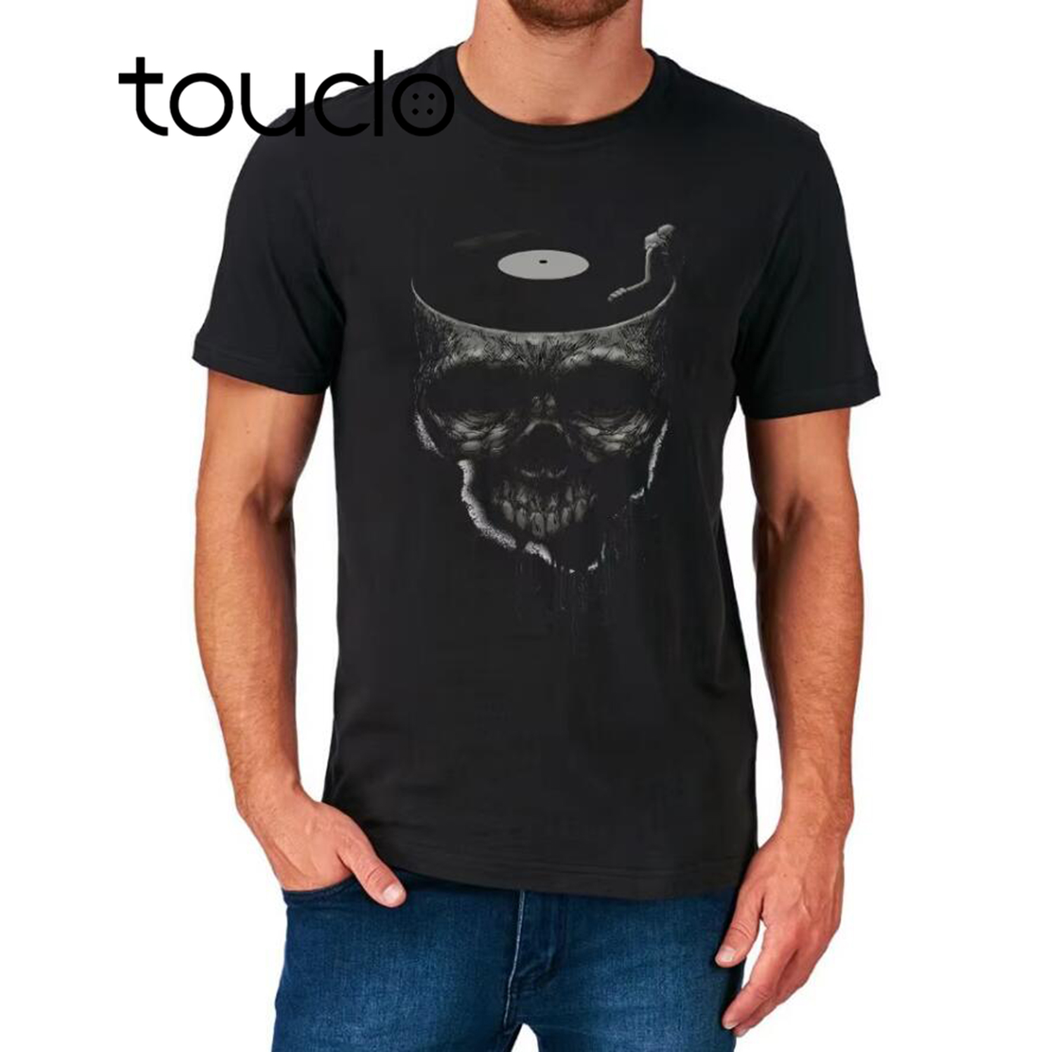 Summer House Clothing Brand - Skull Dj T Shirt Melting Music