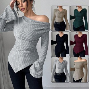 Women's Blouse Longsleeve Soli - مراجعة Off Shoulder Blouse وسعره