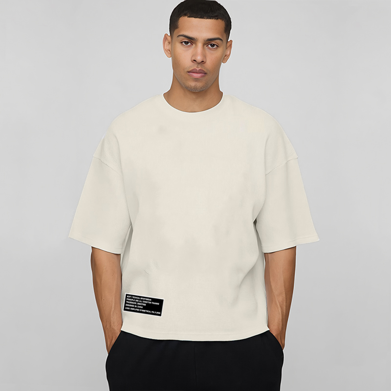 Oversized Boxy Fit Dropped Sho - مراجعة Summer Clothing Drop وسعره