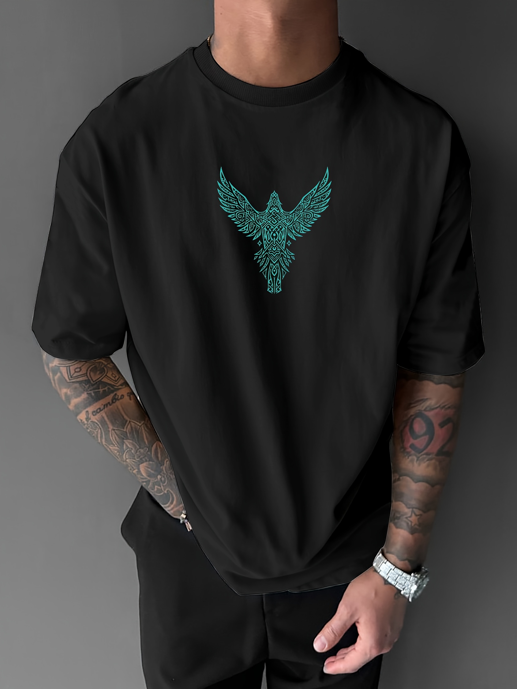 Norse Viking Raven and Rune Pr - مراجعة Summer Viking Clothing وسعره