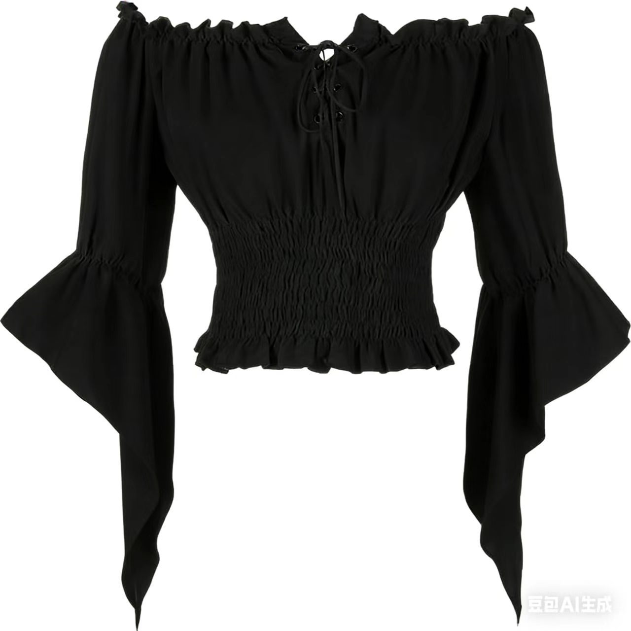 Renaissance Medieval Aristocra - مراجعة Off Shoulder Blouse وسعره