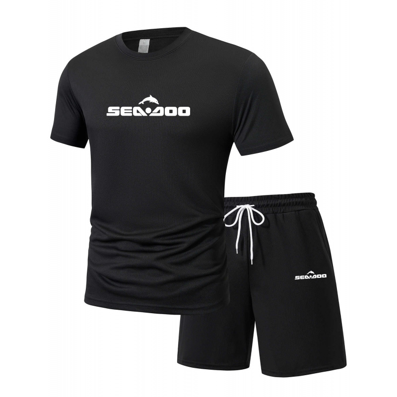 Sea Doo Seadoo Moto Printed Me - مراجعة Summer Clothing For Young Men وسعره