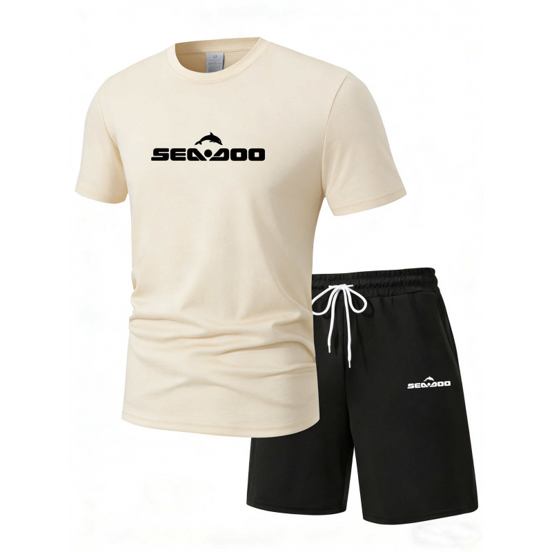 Sea Doo Seadoo Moto Printed Me - مراجعة Summer Clothing For Young Men وسعره