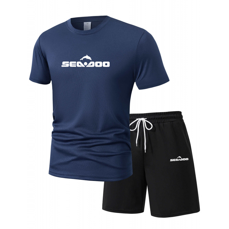 Sea Doo Seadoo Moto Printed Me - مراجعة Summer Clothing For Young Men وسعره