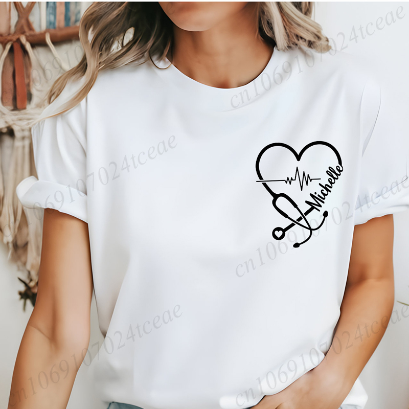 Custom Nurse Personalized Shir - مراجعة Summer Clothing Names وسعره