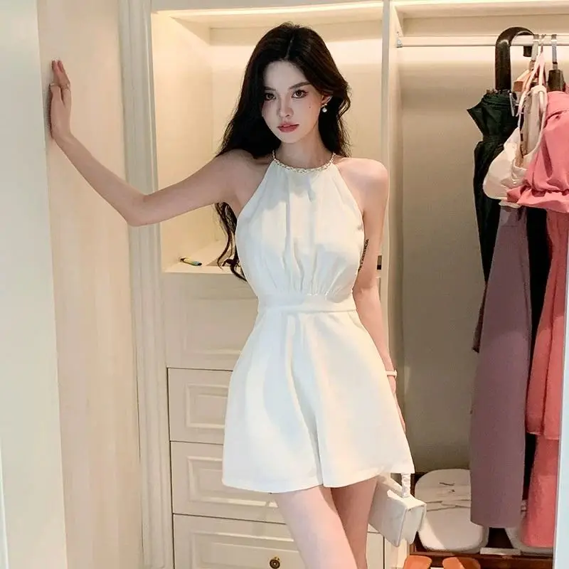 Cool White Woman Shorts Office - مراجعة Summer Light Clothing وسعره