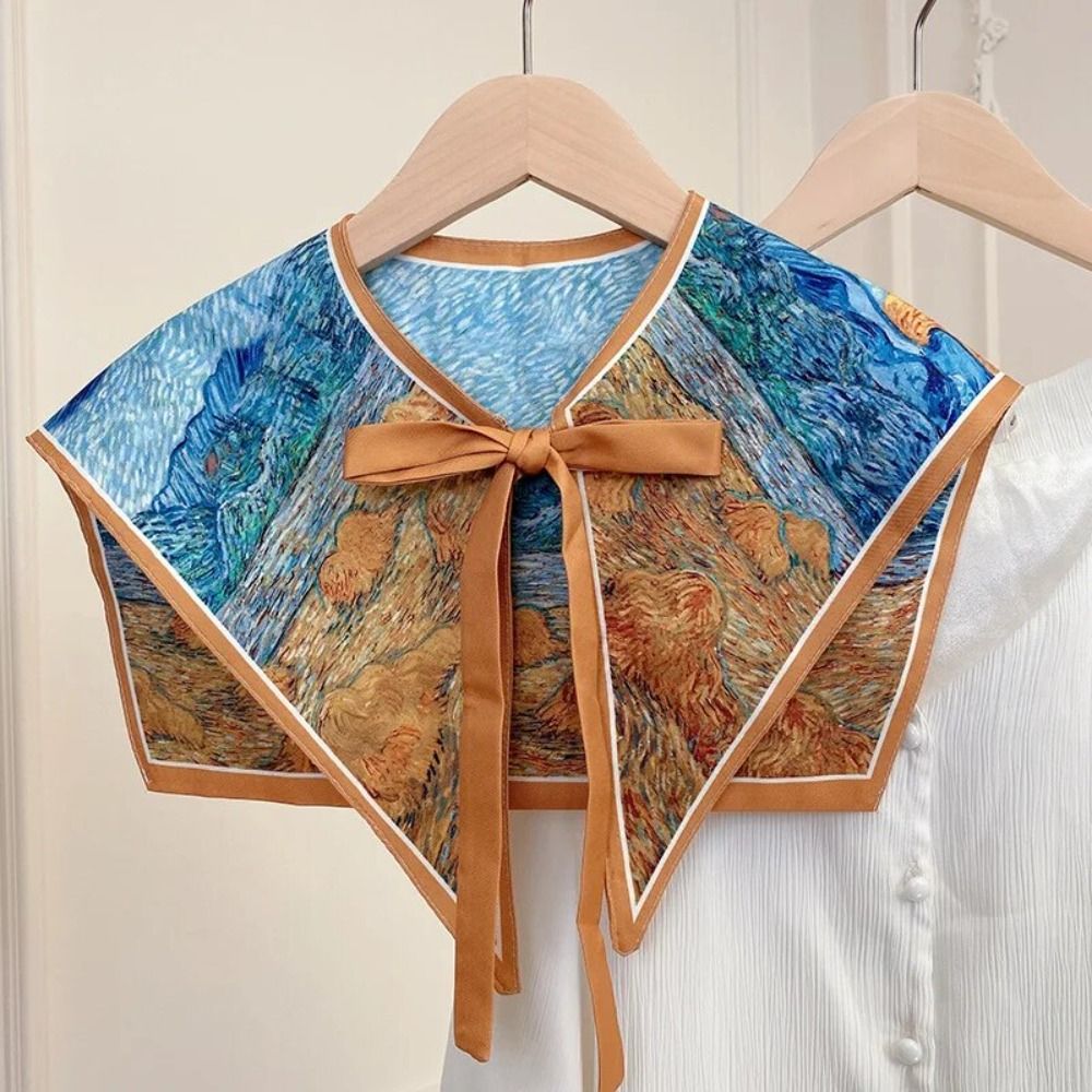 Floral Pattern Shirt Fake Coll - مراجعة Off Shoulder Blouse وسعره
