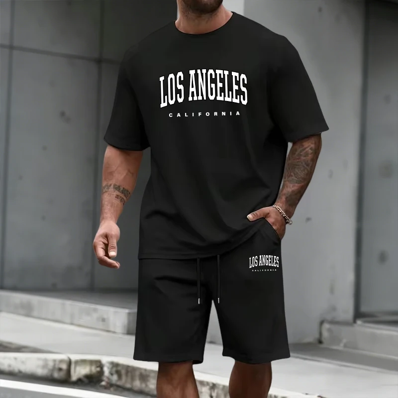 Men's Tracksuit Short Sleeve T - مراجعة Summer Clothing For Young Men وسعره