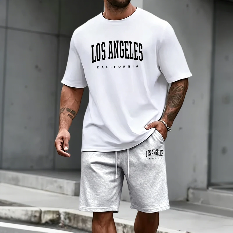 Men's Tracksuit Short Sleeve T - مراجعة Summer Clothing For Young Men وسعره