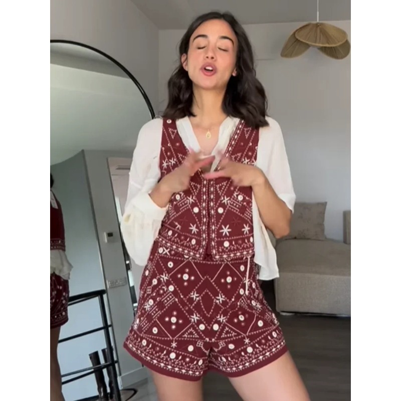 Y2k Set New Two Piece Women's  - مراجعة Summer Clothing Vacation وسعره