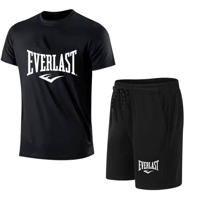 EVERLAST Men's T-shirt + Short - مراجعة Summer Clothing For Young Men وسعره