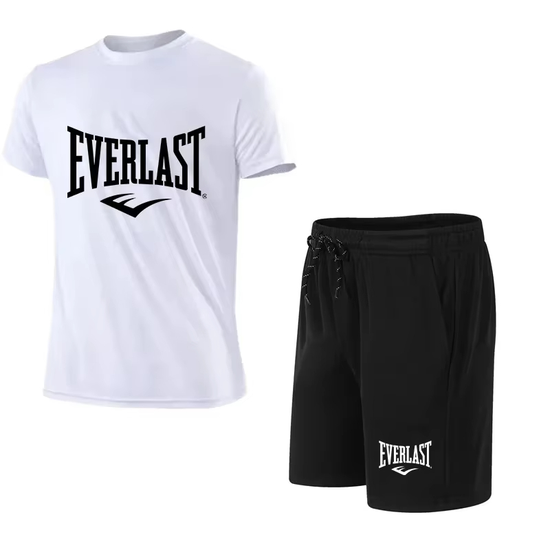 EVERLAST Men's T-shirt + Short - مراجعة Summer Clothing For Young Men وسعره