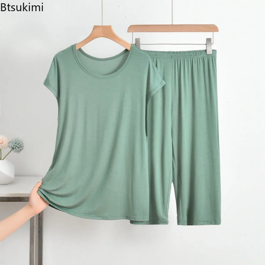 2026 Women's Summer Modal 2PCS - مراجعة Xl Summer Clothing وسعره