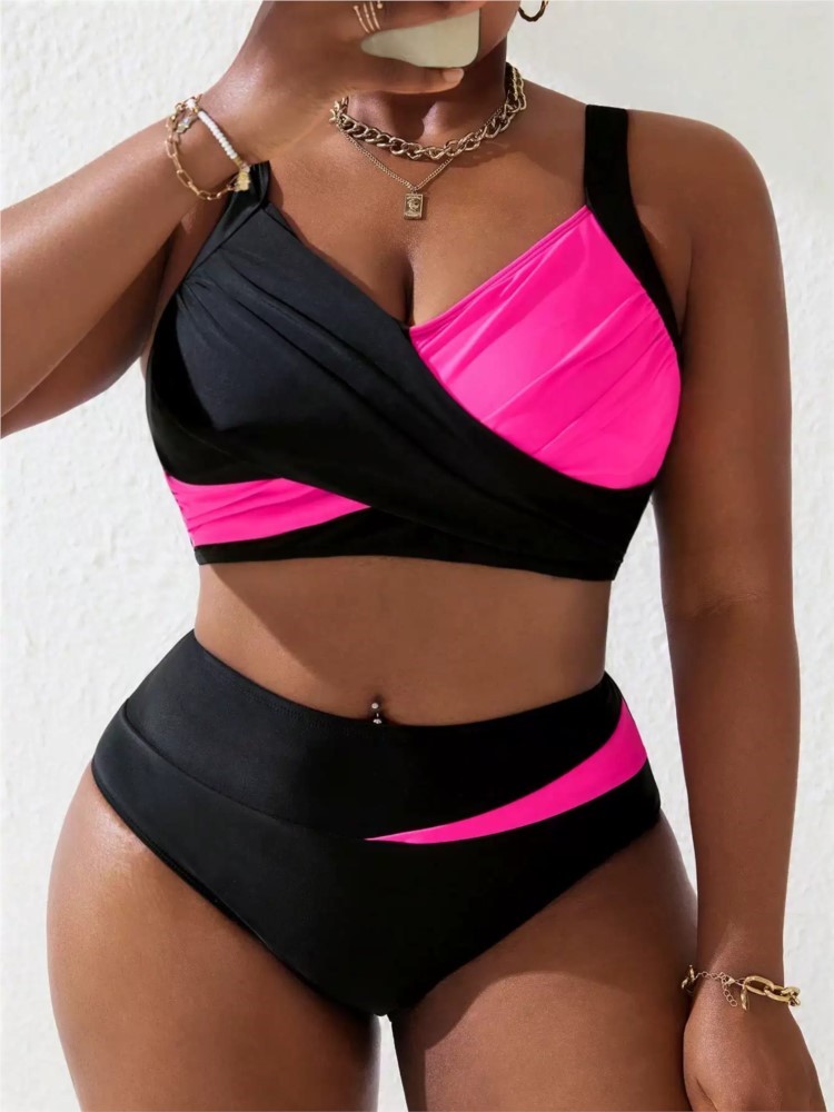 XL-4XL Plus Size High Waist Bi - مراجعة Xl Summer Clothing وسعره