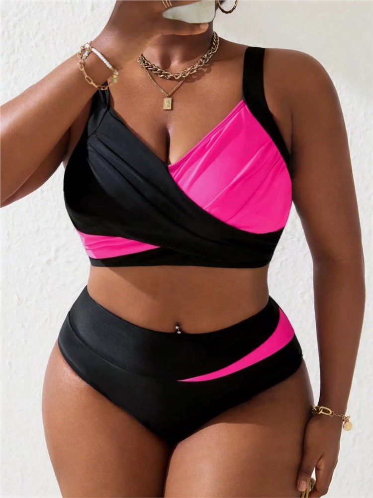 XL-4XL Plus Size High Waist Bi - مراجعة Xl Summer Clothing وسعره