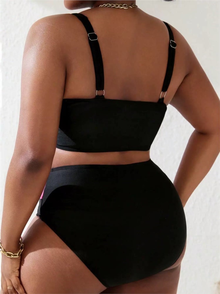 XL-4XL Plus Size High Waist Bi - مراجعة Xl Summer Clothing وسعره