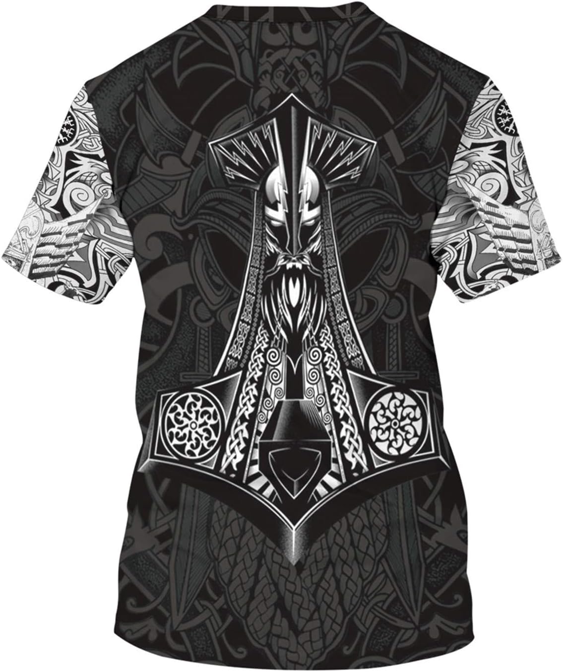 Men's Vikings T Shirt Tops Nov - مراجعة Summer Viking Clothing وسعره