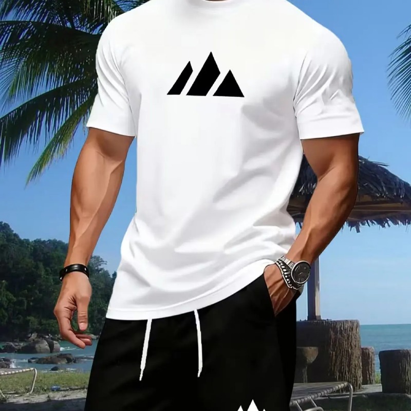 New summer fitness sportswear  - مراجعة Summer Clothing For Young Men وسعره
