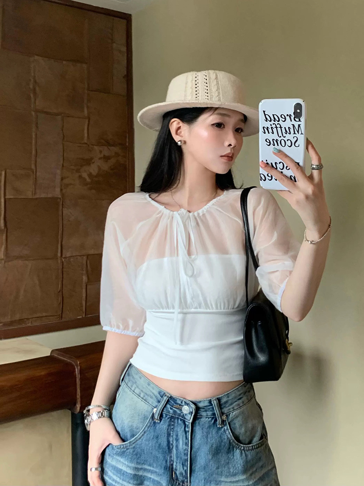 Mulberry Silk-Paneled Top with - مراجعة Summer Clothing Tops وسعره