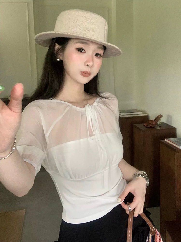 Mulberry Silk-Paneled Top with - مراجعة Summer Clothing Tops وسعره