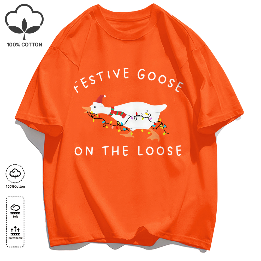 Festive Goose On The Loose Des - مراجعة Japan Summer Festival Clothing وسعره