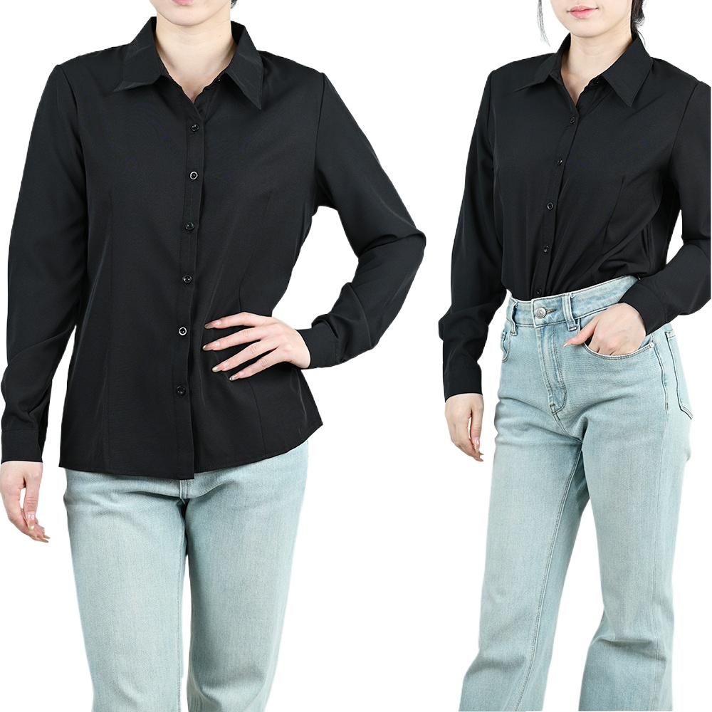 Office Women's White Black Blo - مراجعة Xl Summer Clothing وسعره