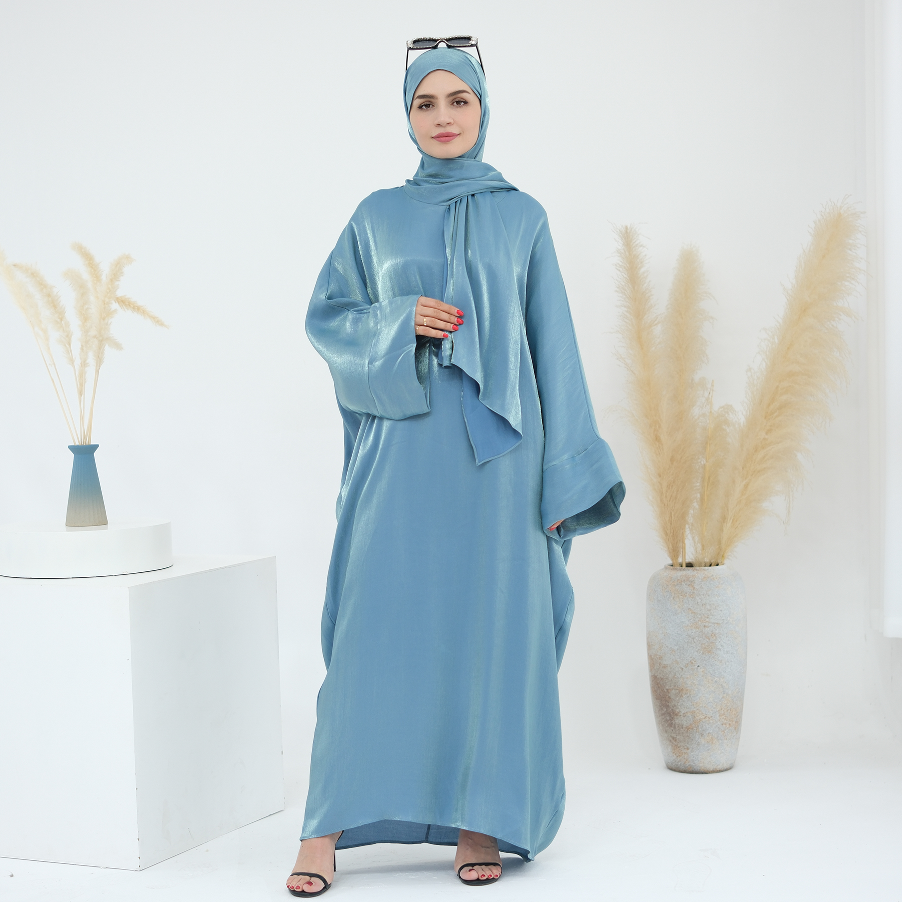 Women Muslim Abaya Attached Hi - مراجعة Summer Light Clothing وسعره