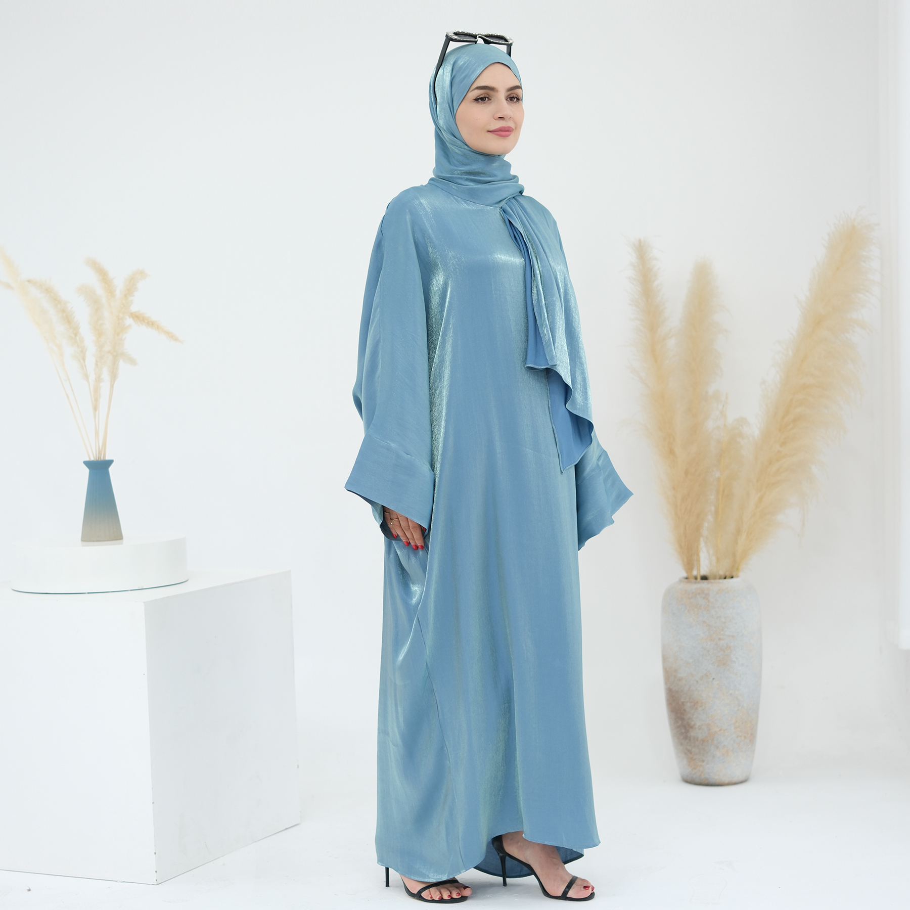 Women Muslim Abaya Attached Hi - مراجعة Summer Light Clothing وسعره