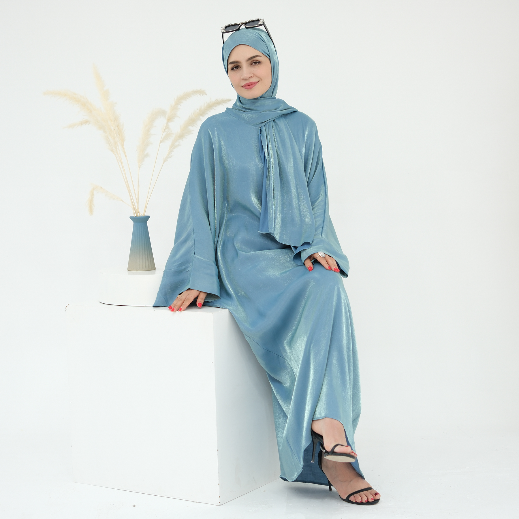Women Muslim Abaya Attached Hi - مراجعة Summer Light Clothing وسعره