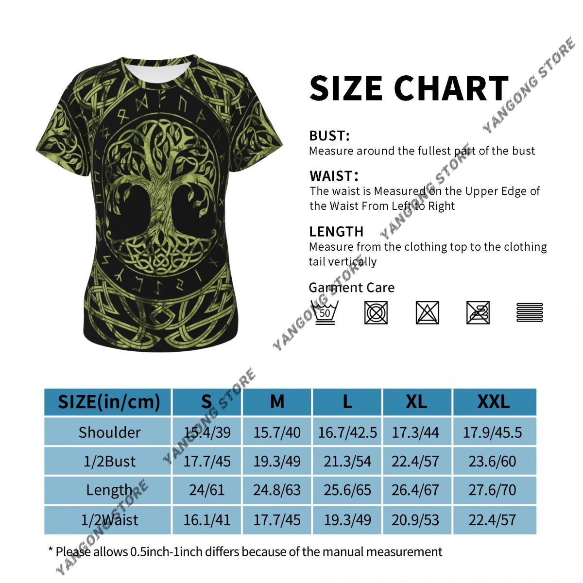 Women's T-shirt Norse Nordic V - مراجعة Summer Viking Clothing وسعره