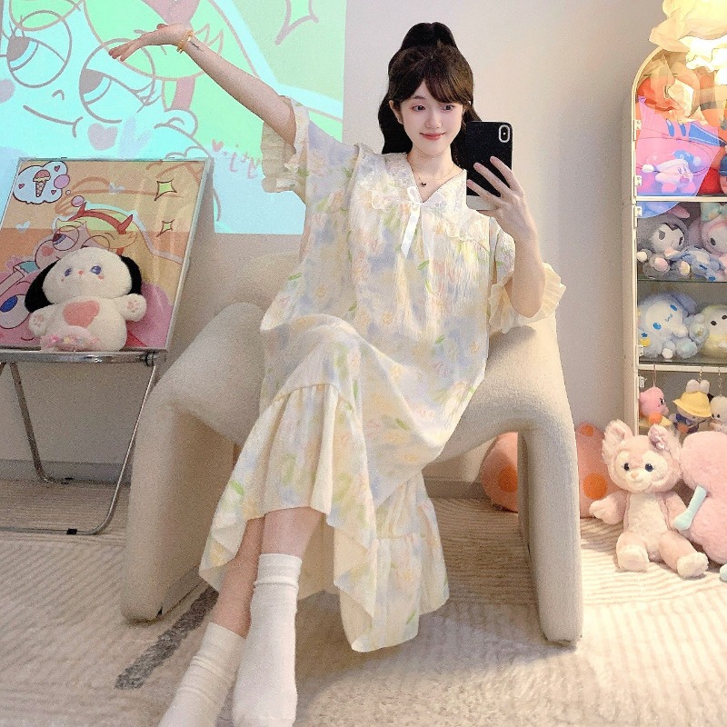 Plus Size Women's Cloud Cotton - مراجعة Summer Clothing Elegant وسعره