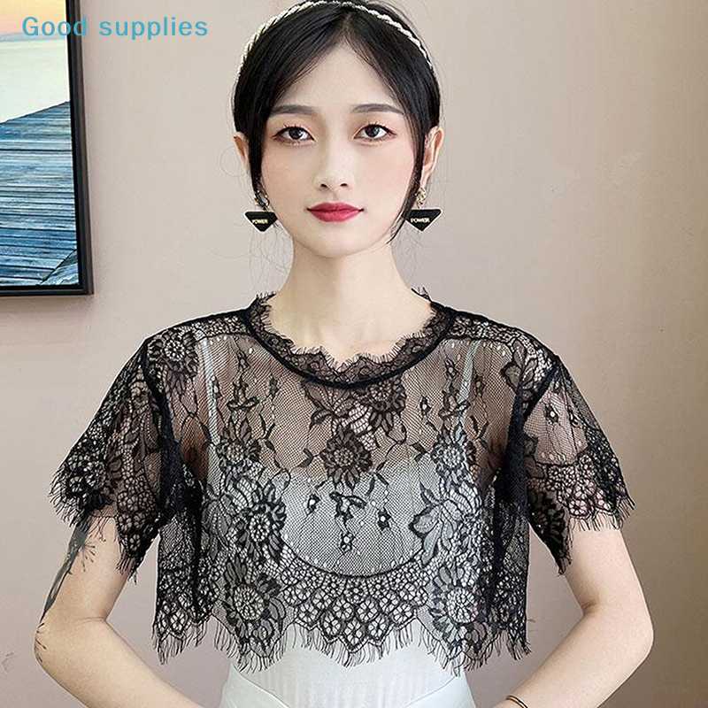 nimbleWomen Scarf Lace Lace Sh - مراجعة Off Shoulder Blouse وسعره