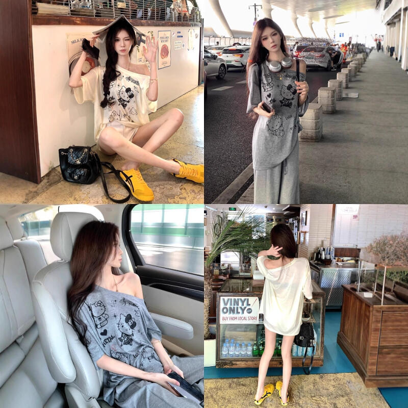 Sun Protection Blouse Hello Ki - مراجعة Off Shoulder Blouse وسعره