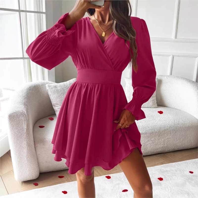Dresses 2025 Woman Clothing V  - مراجعة Summer Clothing Wraps وسعره