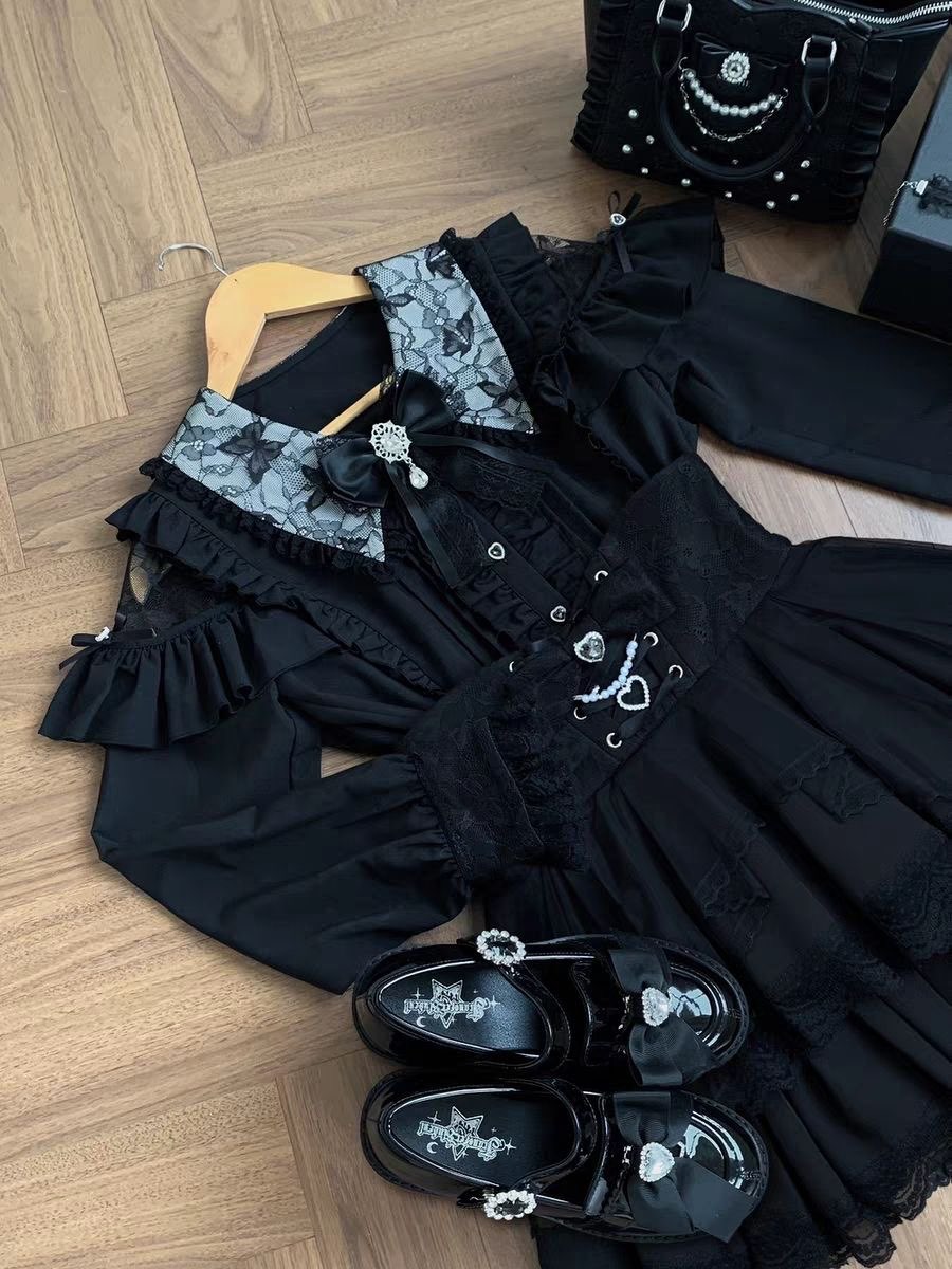 Harajuku Kawaii Skirt Sets Wom - مراجعة Off Shoulder Blouse وسعره