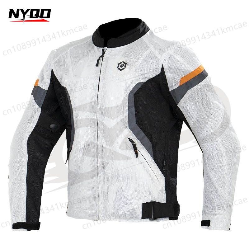 7pcs Motorcycle Jacket Protect - مراجعة Summer Clothing Drop وسعره