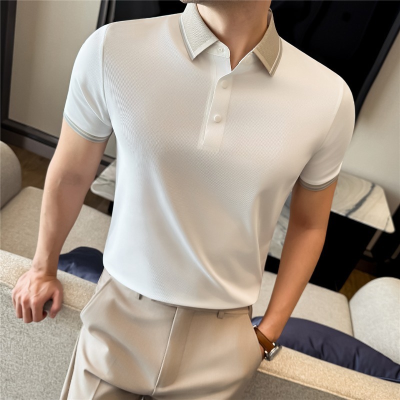High Stretch Short Sleeved Pol - مراجعة Summer Light Clothing وسعره