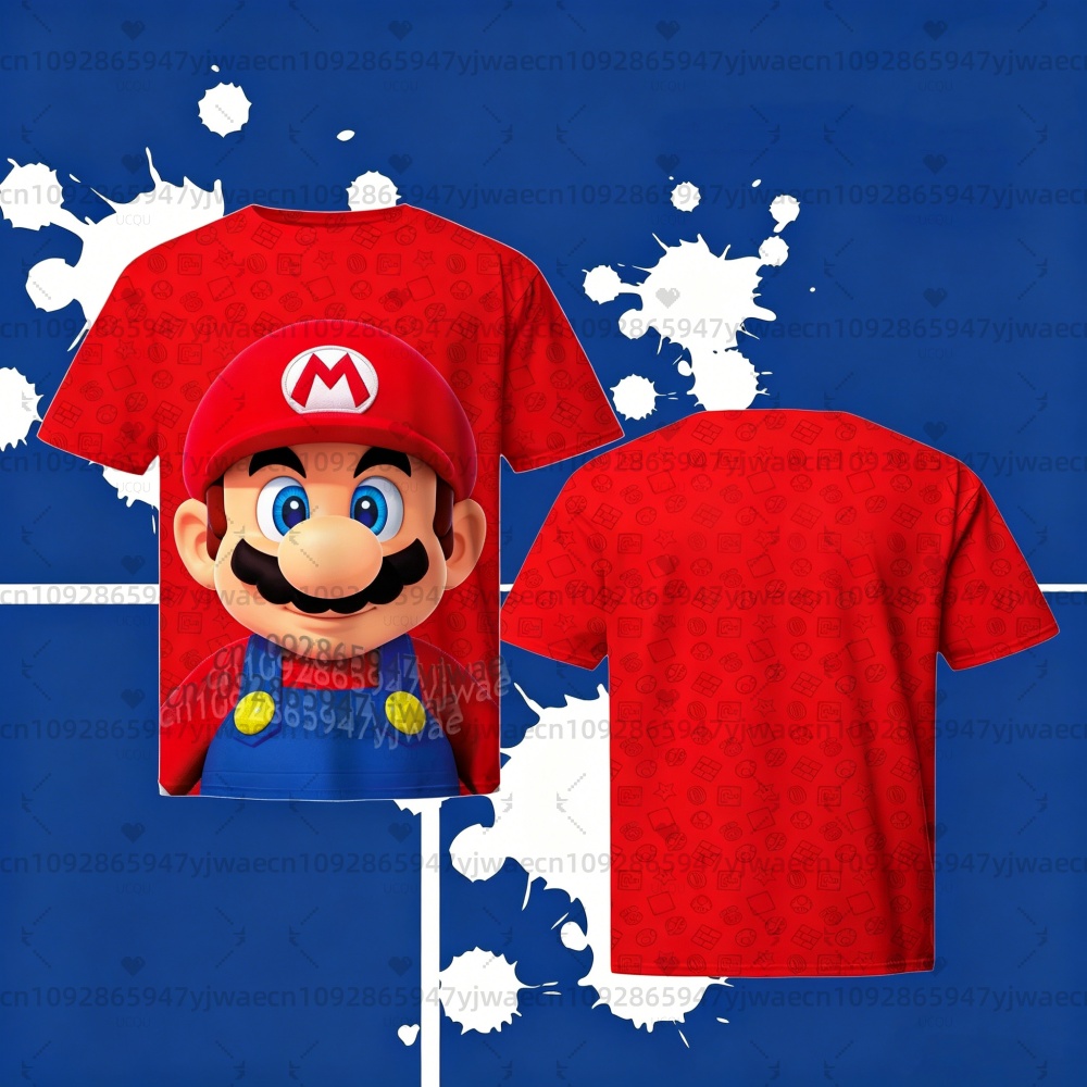 2026 men Super Mario Bros. Yos - مراجعة Summer Clothing Elegant وسعره
