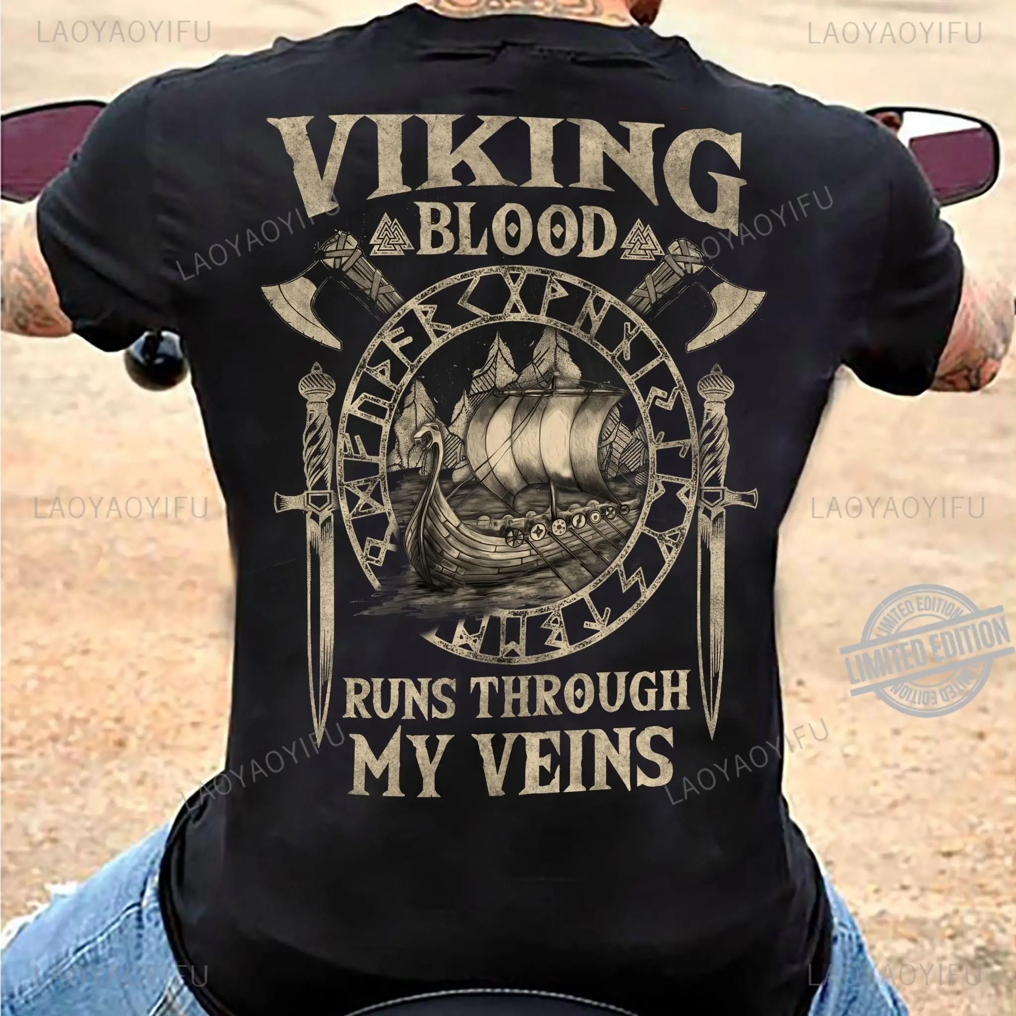 Viking Blood High Quality 100% - مراجعة Summer Viking Clothing وسعره