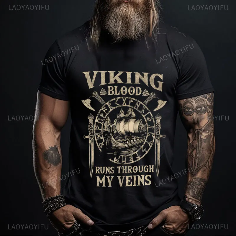 Viking Blood High Quality 100% - مراجعة Summer Viking Clothing وسعره