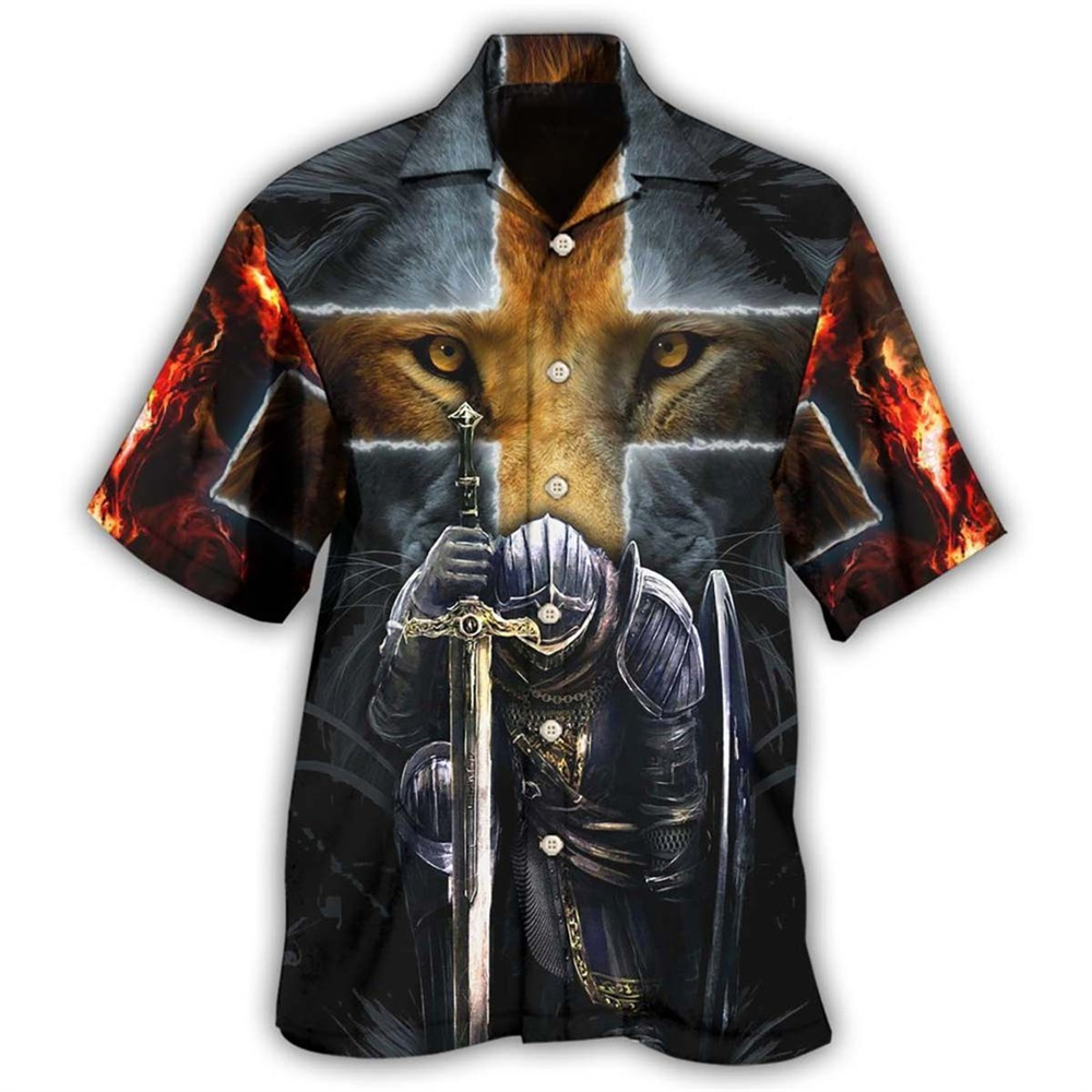 2024 Viking Men's Shirt Animal - مراجعة Summer Viking Clothing وسعره