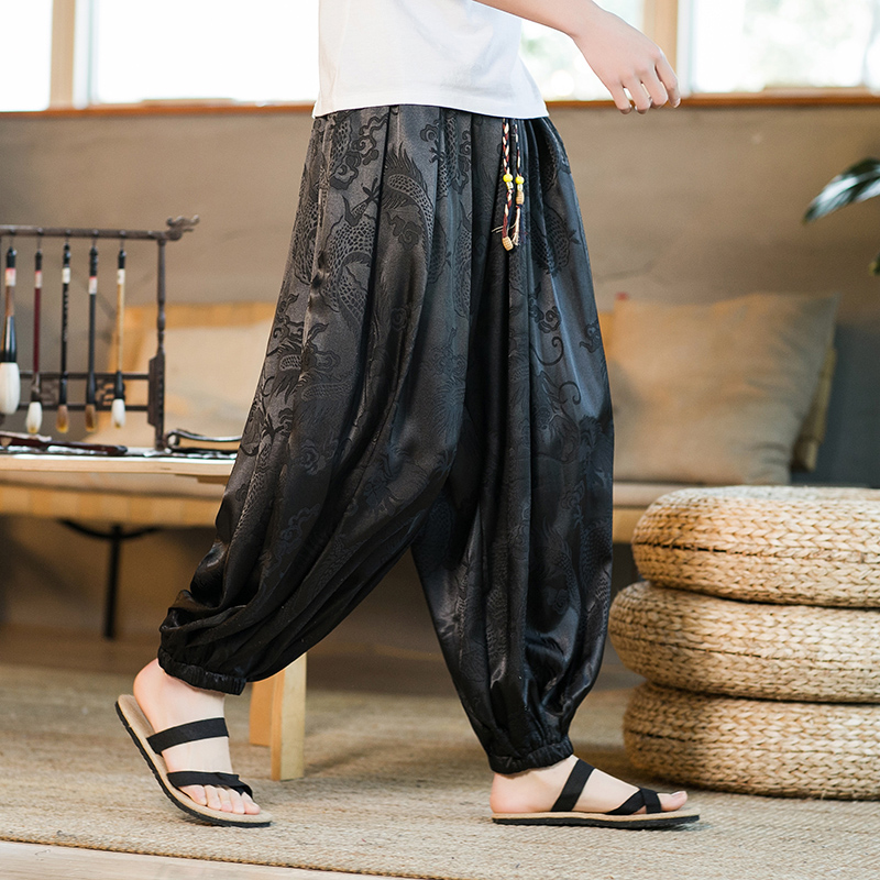 Men Harun Pants Summer Ice Sil - مراجعة Summer Light Clothing وسعره
