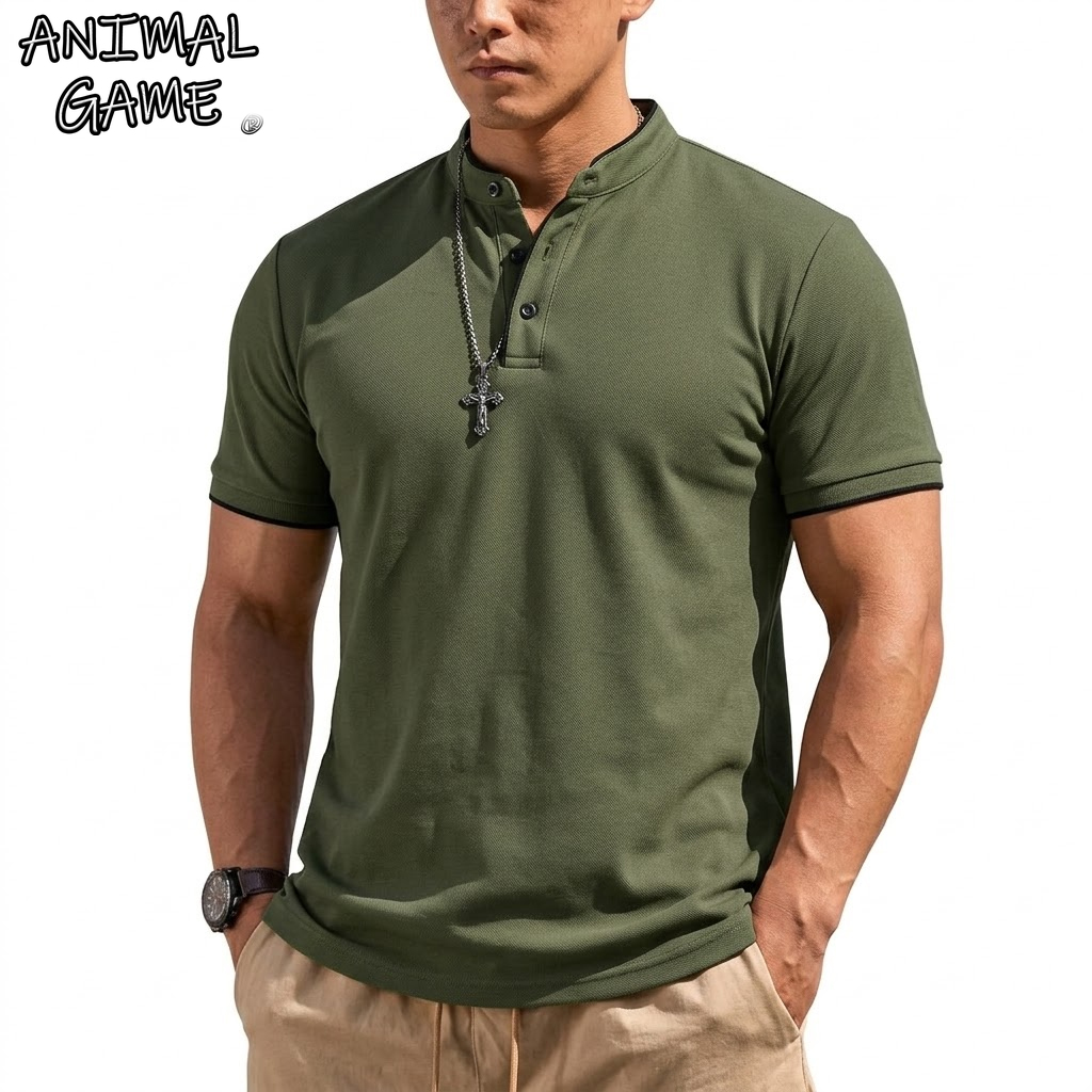 Summer Short Sleeve Henley Shi - مراجعة Summer Clothing For Young Men وسعره