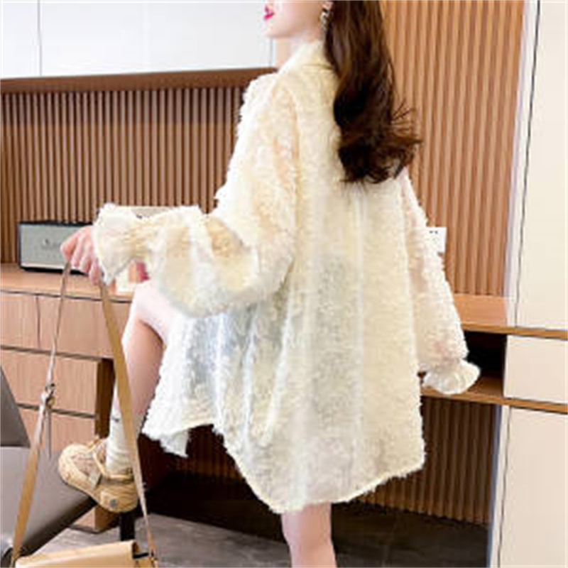 Female Korean Loose Lace Sun P - مراجعة Summer Clothing Drop وسعره